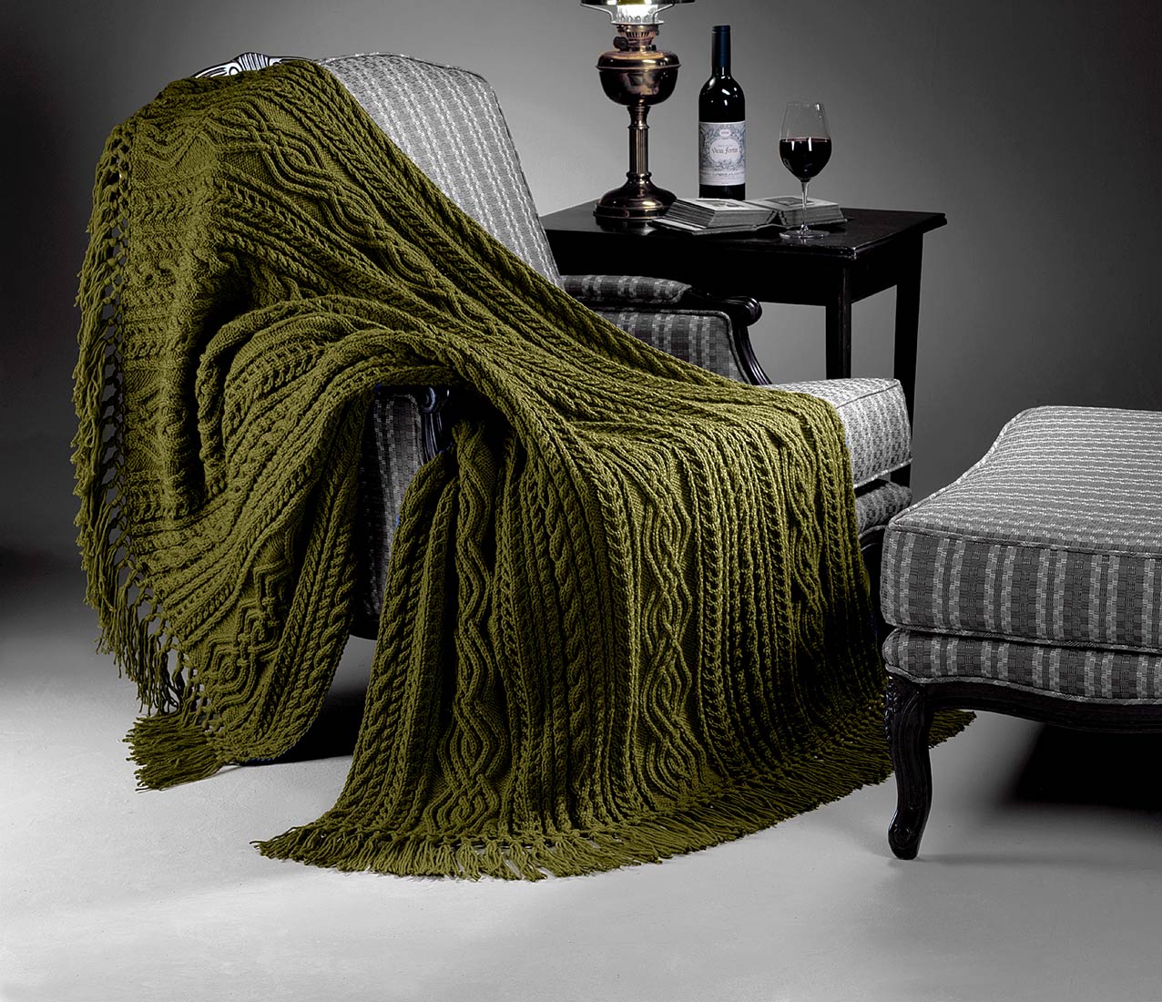 Cozy Cables Afghan Pattern - Image 3