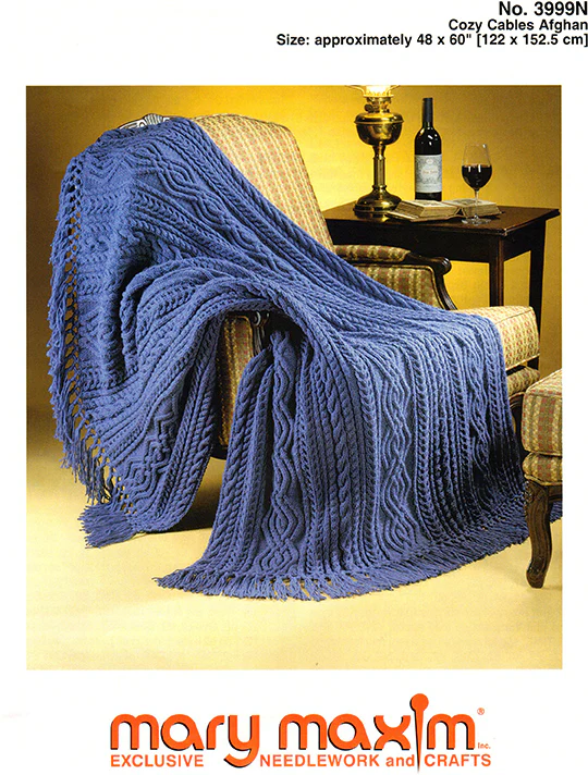Cozy Cables Afghan Pattern - Image 4