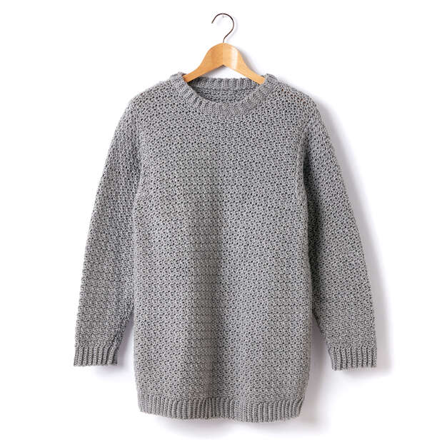 Crochet Crew Neck Pullover - Image 5
