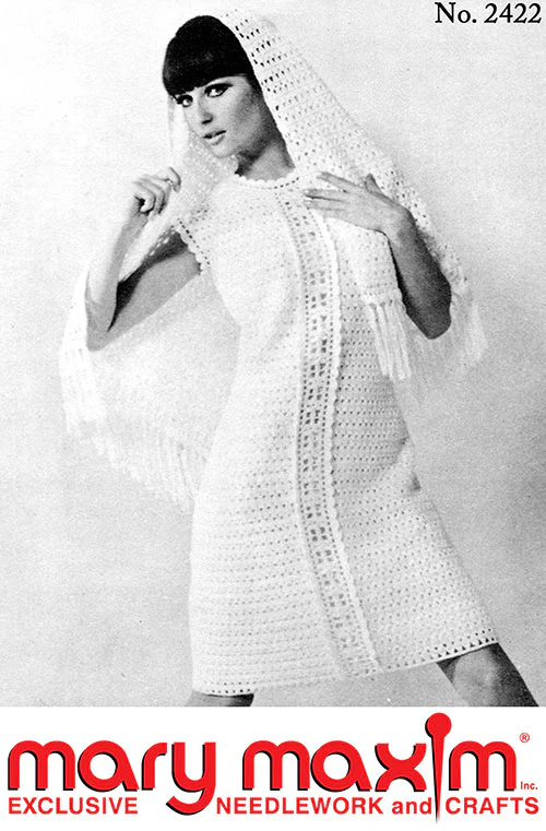 Crochet Dress and Stole Pattern - Image 2