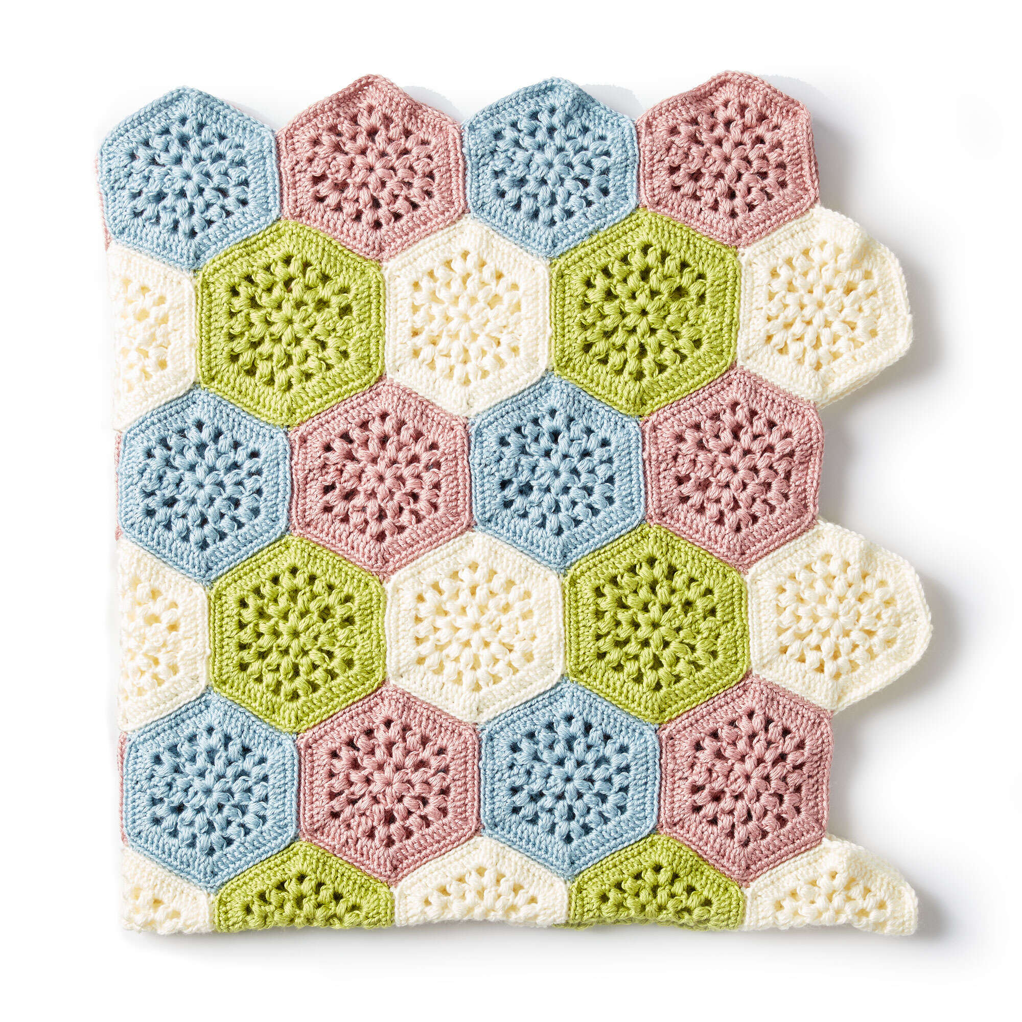 Crochet Hexagon Afghan - Image 2