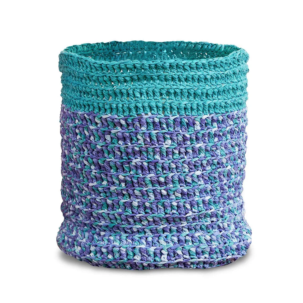Crochet Large Plant Pot Basket - Image 2