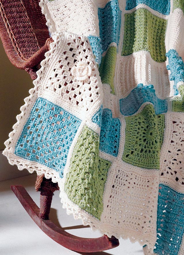 Crochet Sampler Afghan Pattern - Image 2