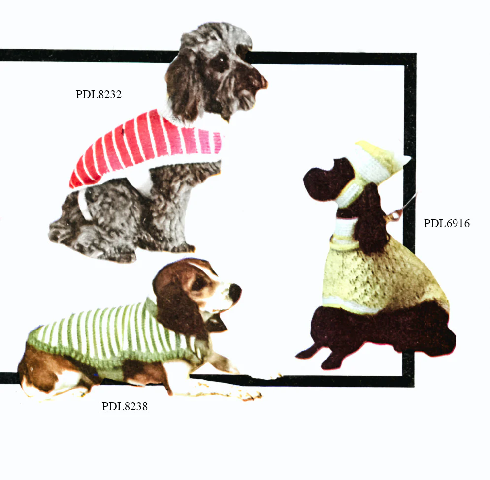 Crocheted Dog Coat Pattern