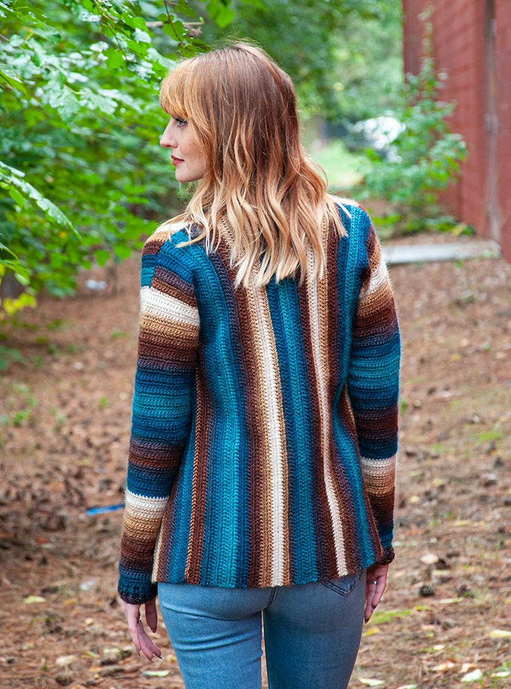 Crocheted Prism Cardigan - Image 2