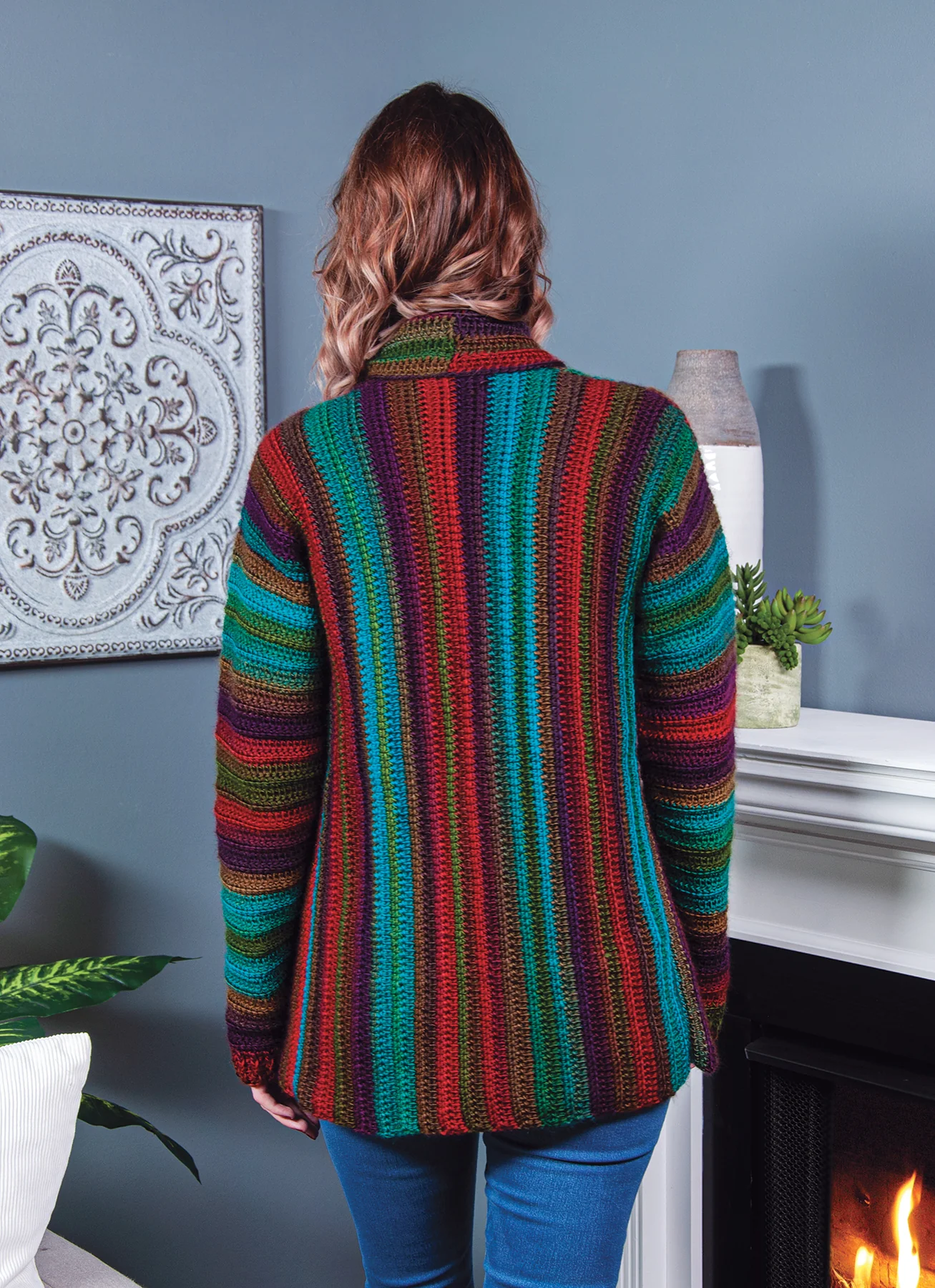 Crocheted Prism Cardigan - Image 6