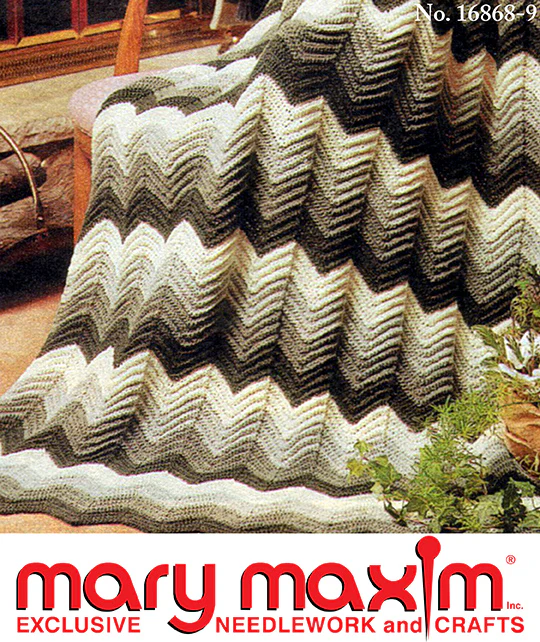 Crocheted Ripple Afghan Pattern - Image 2