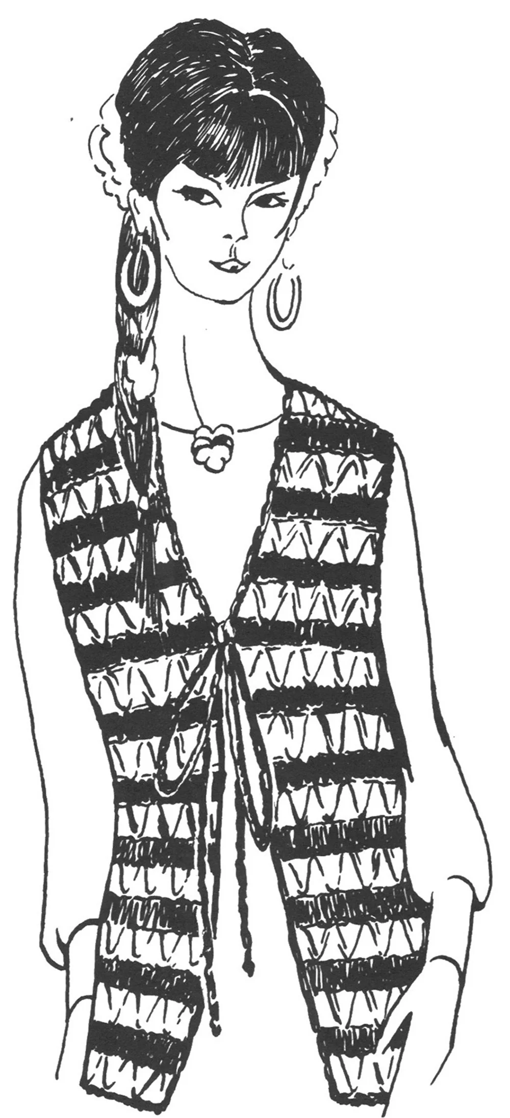 Crocheted Vest Pattern - Image 2