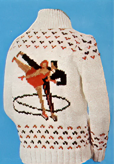 Dancing Blades Cardigan Pattern - Image 2