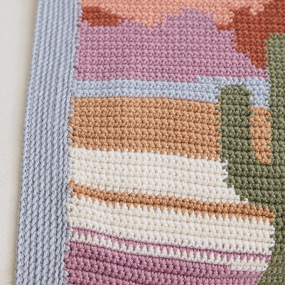Desert Scene Afghan - Image 3