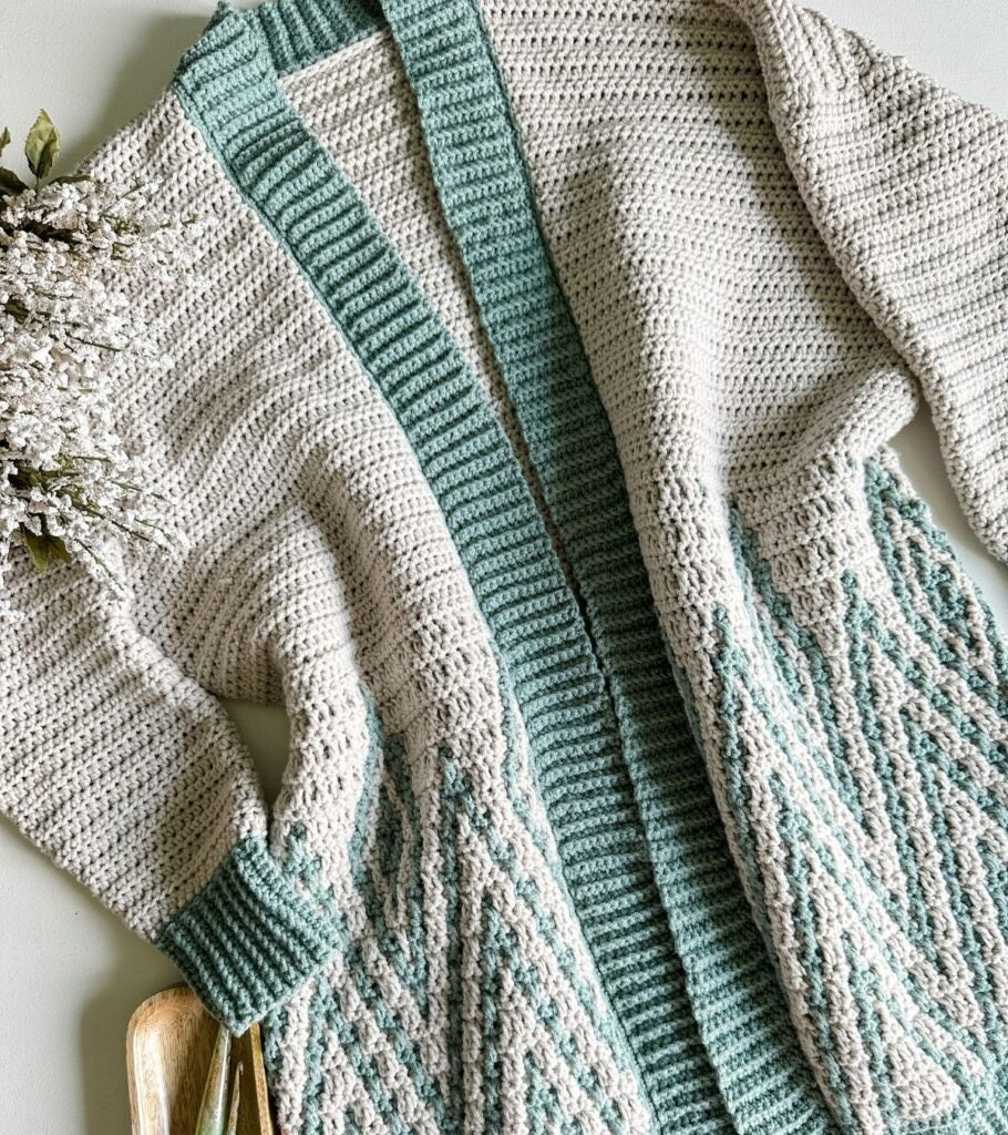 Diamond Drift Cardigan - Image 4