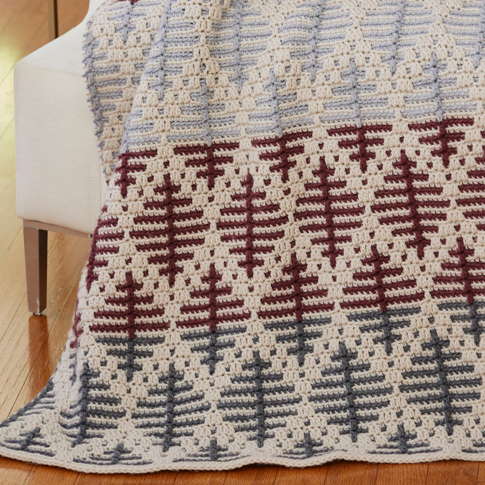 Diamonds Mosaic Afghan - Image 3