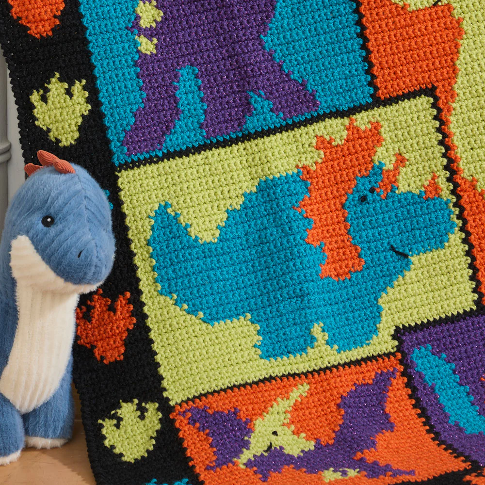 Dino Friends Toddler Blanket - Image 2