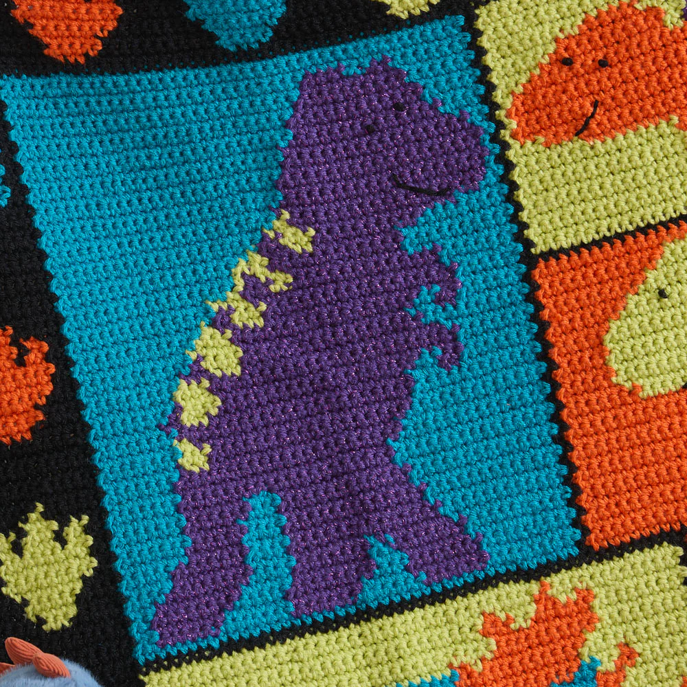 Dino Friends Toddler Blanket - Image 3