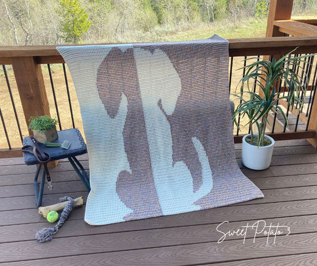 Dog Days Crochet Blanket - Image 2