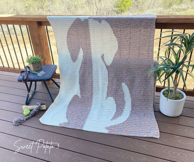 Dog Days Crochet Blanket - Image 4