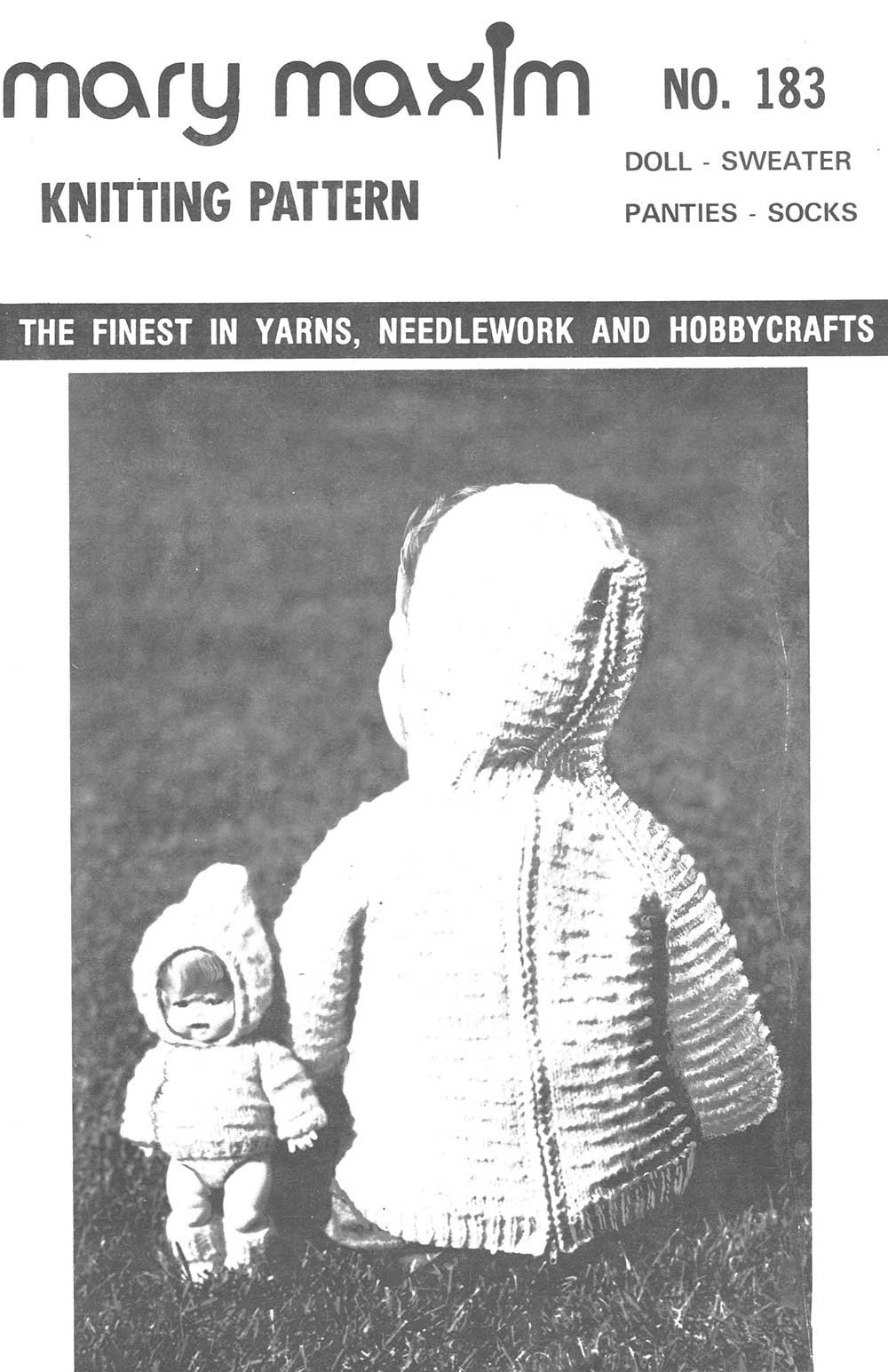 Doll Sweater, Panties & Socks Pattern - Image 2