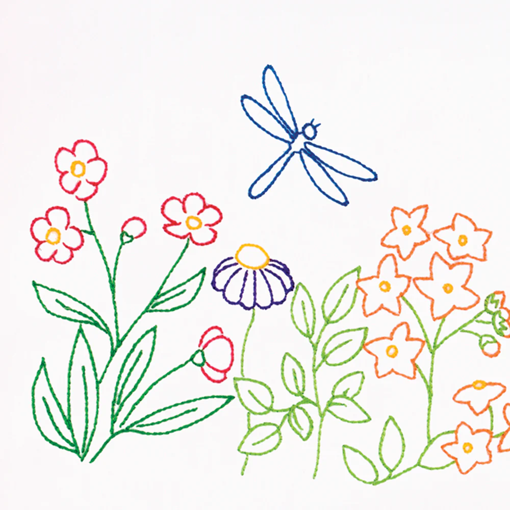 Dragonflies & Flowers Pillowcases - Image 2