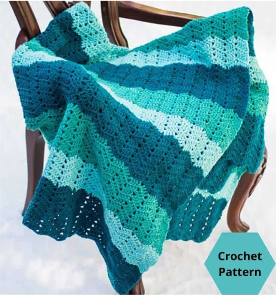Easy Chevron Blanket - Image 2
