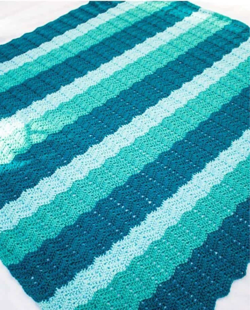 Easy Chevron Blanket - Image 3