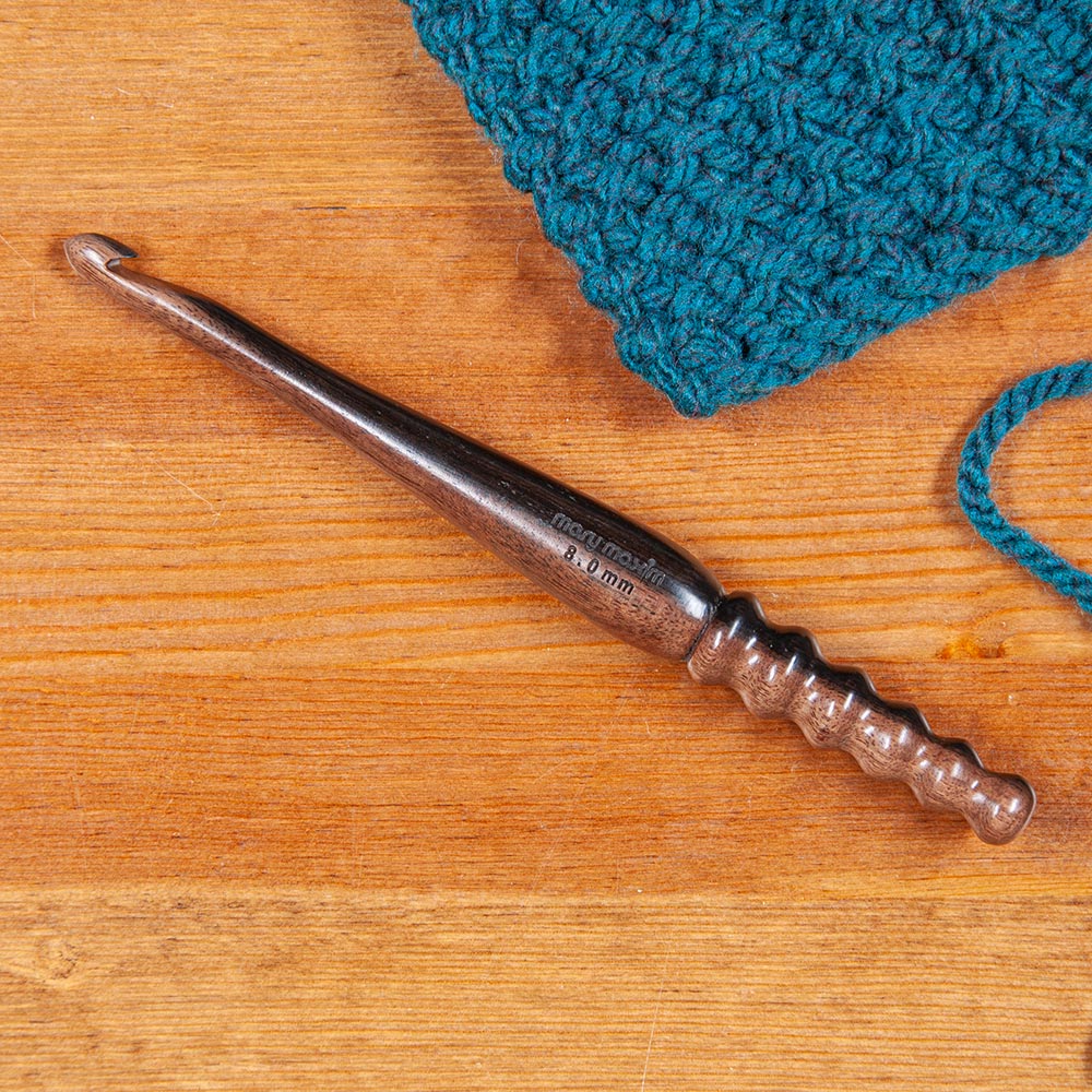 Ebony Wood Crochet Hooks - Image 6