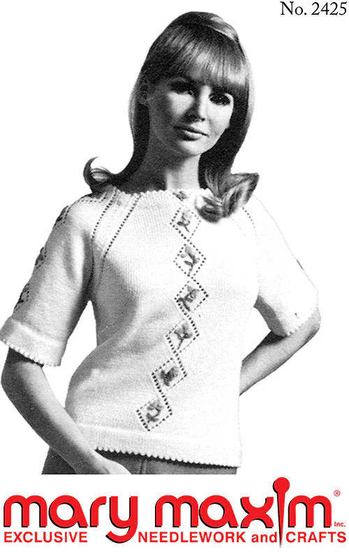 Diamond Delicacy Pullover Pattern - Image 2