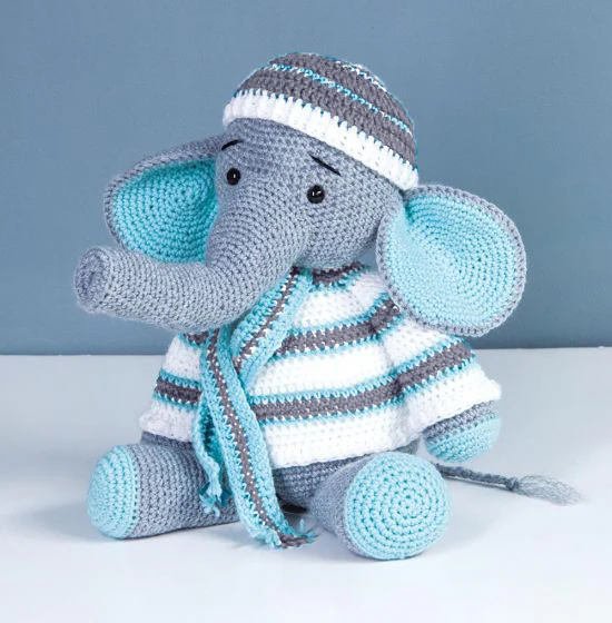 Eric the Elephant Doll Kit - Image 2