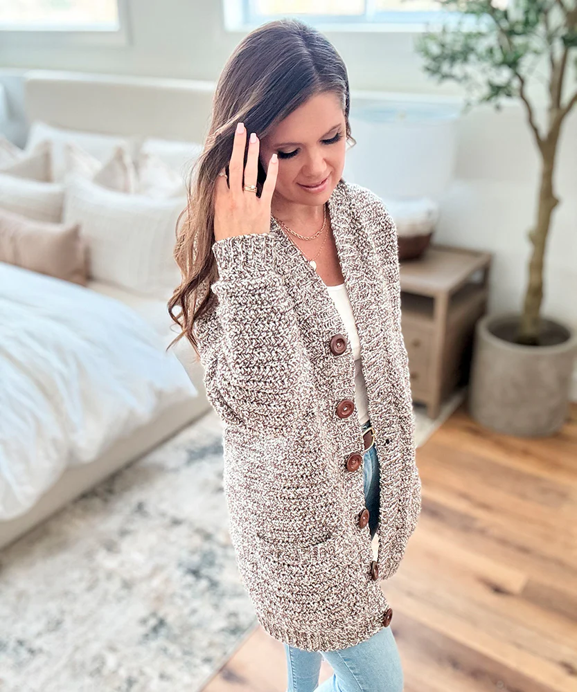 Everyday Ragg Cardigan - Image 6
