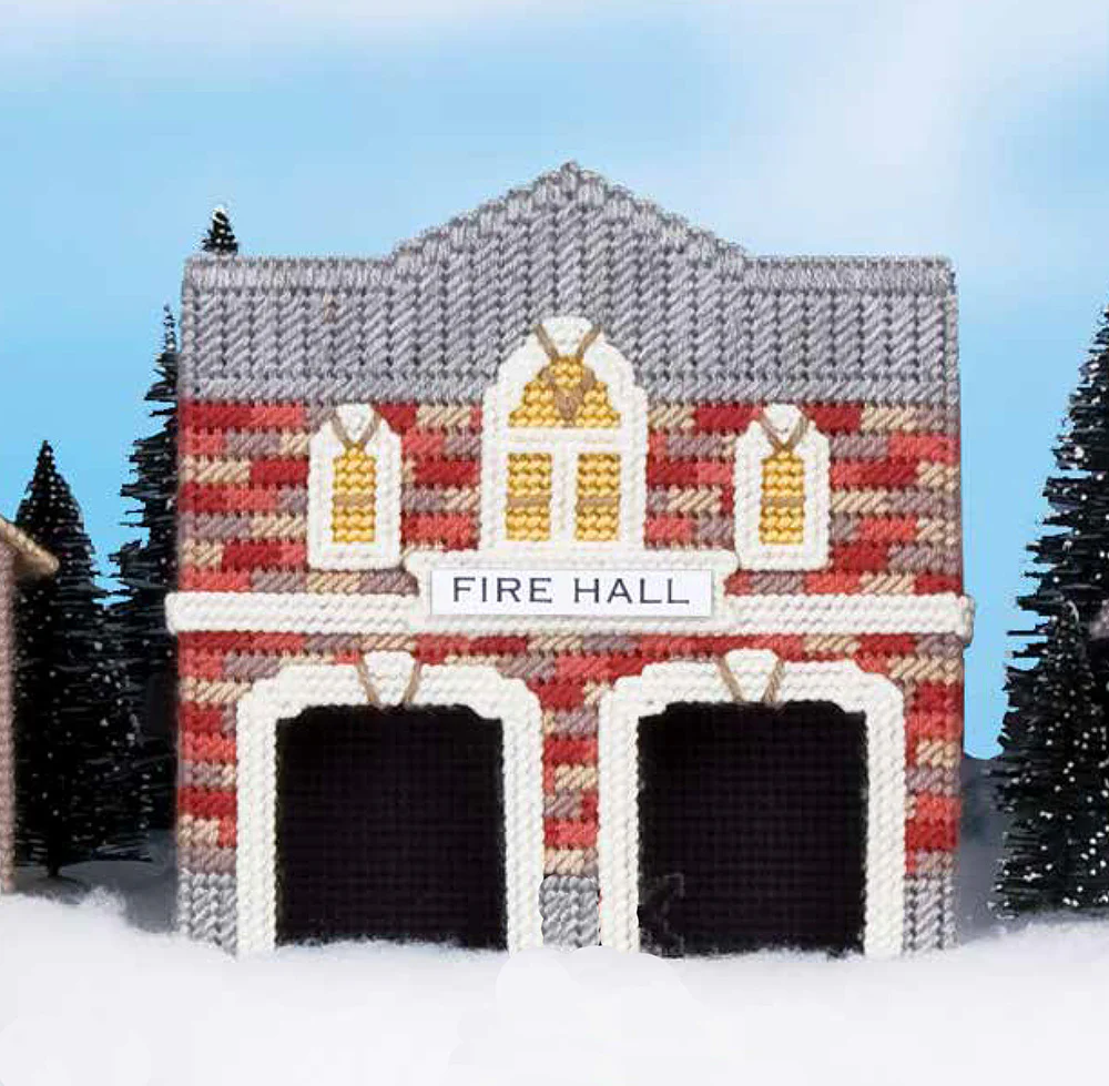 Mary Maxim Exclusive Plastic Canvas Village Kits - Image 4