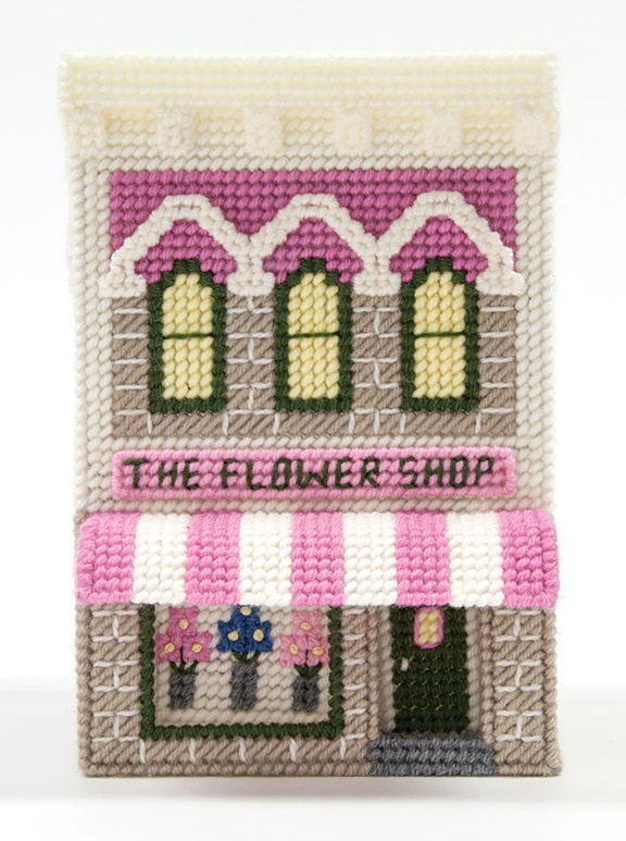 Mary Maxim Exclusive Plastic Canvas Village Kits - Image 5