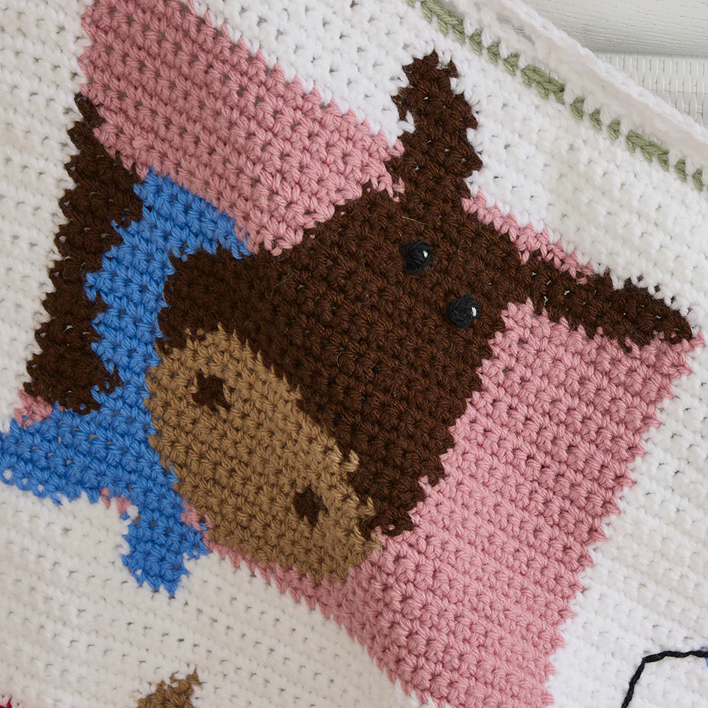 Farm Sweet Farm Baby Blanket - Image 6