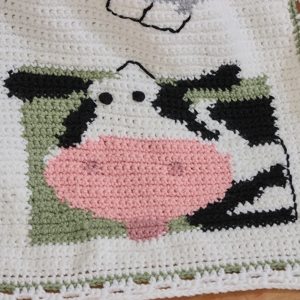 Farm Sweet Farm Baby Blanket - Image 8