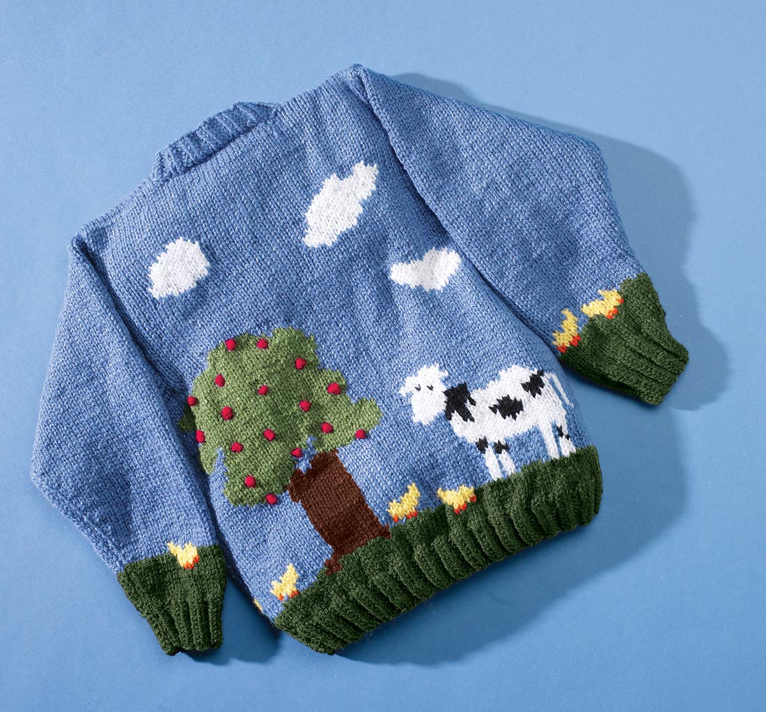 Farm Yard Cardigan Pattern - Image 2