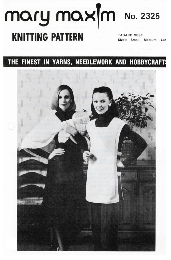 Fashion Tabard Vest Pattern - Image 2