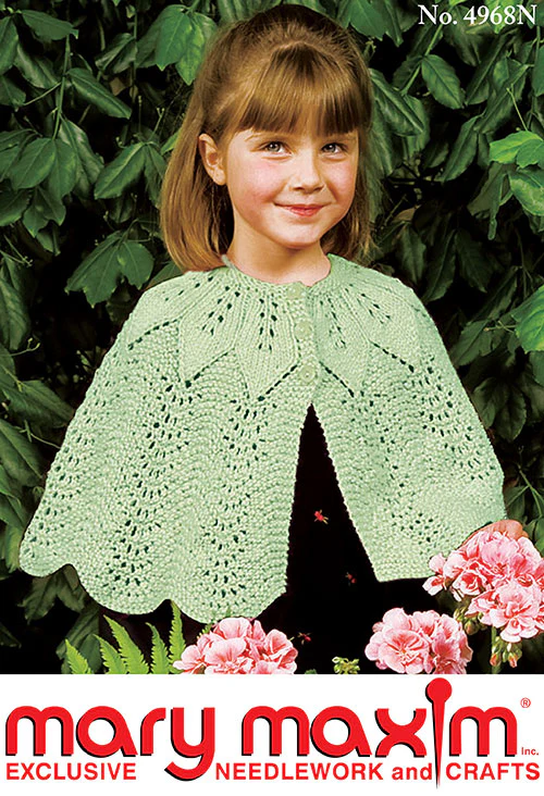 Feather and Fan Cape Pattern - Image 3