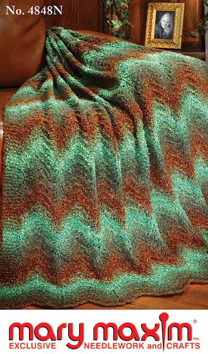Feather and Fan Throw Pattern - Image 2