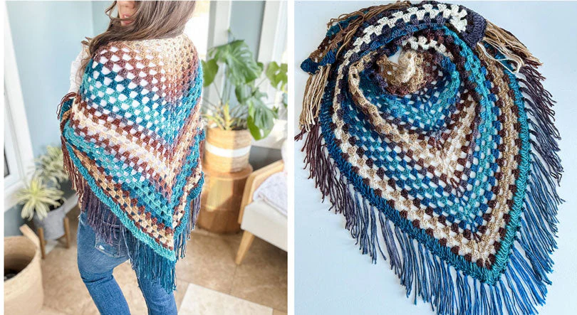Feathered Fall Shawl - Image 3