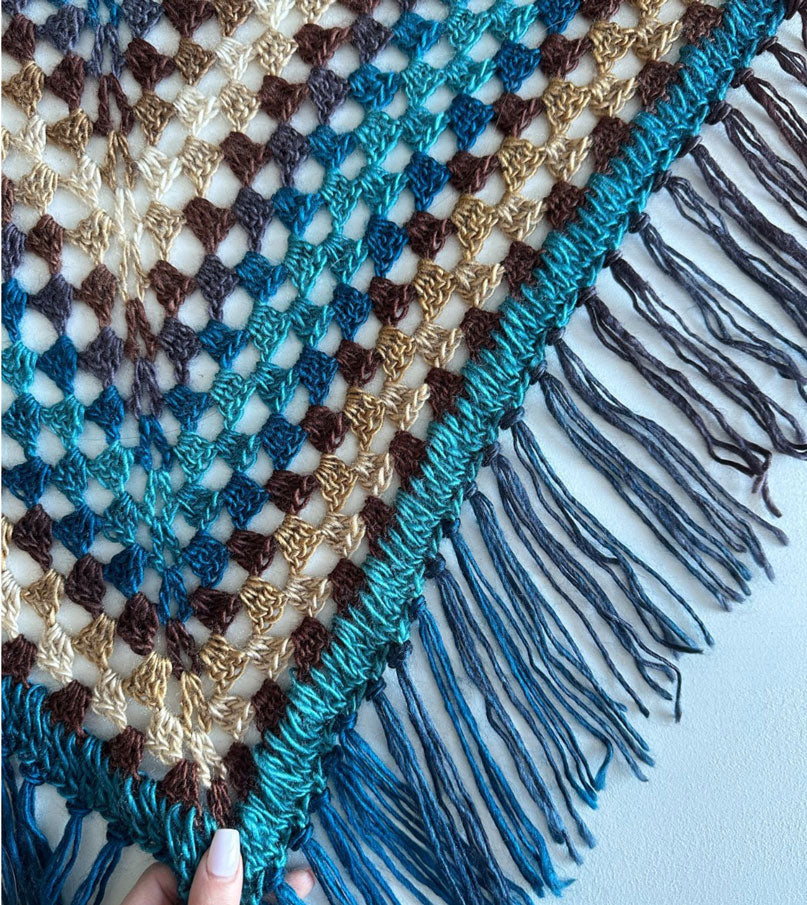 Feathered Fall Shawl - Image 8
