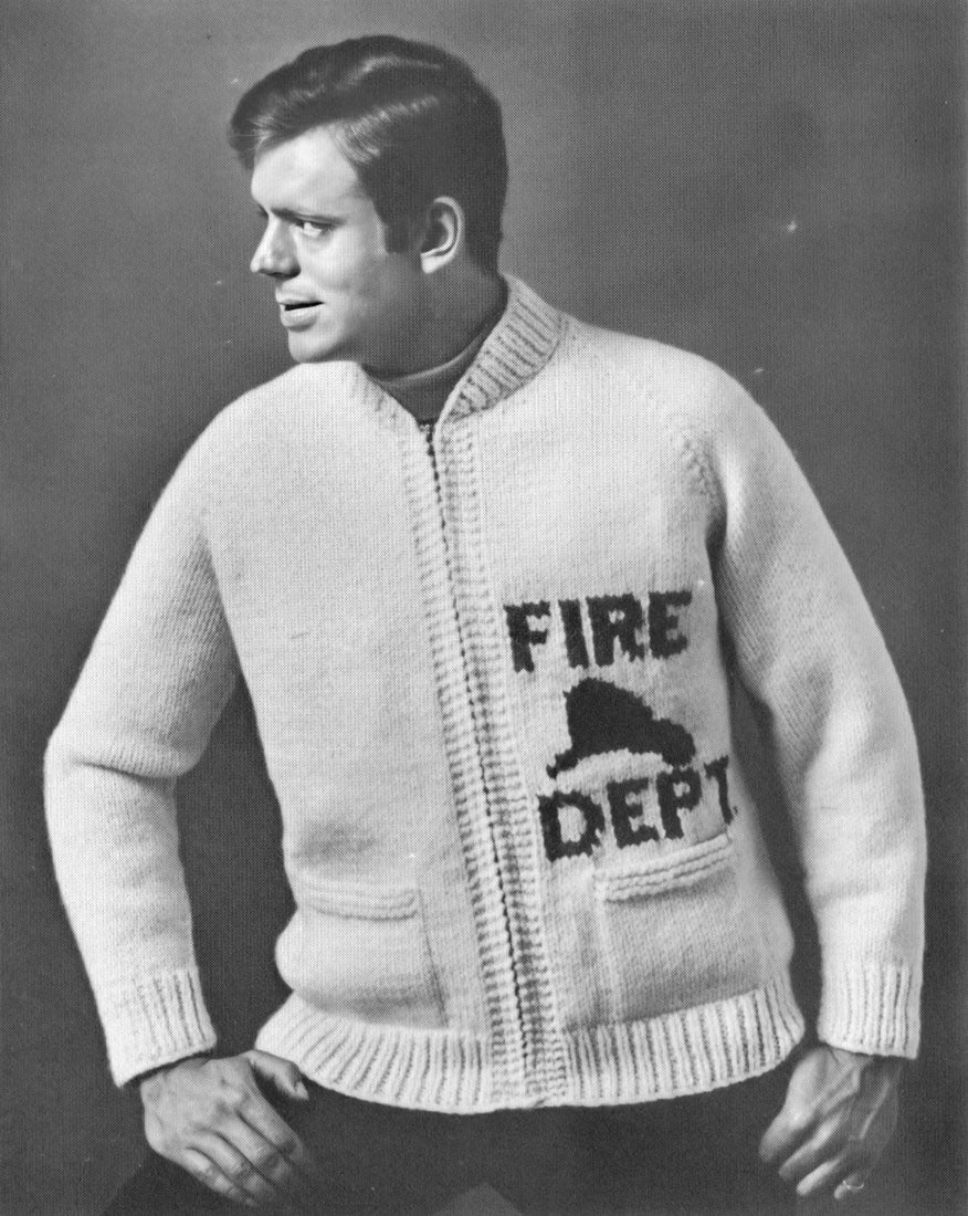 Fire Truck Cardigan Pattern - Image 4