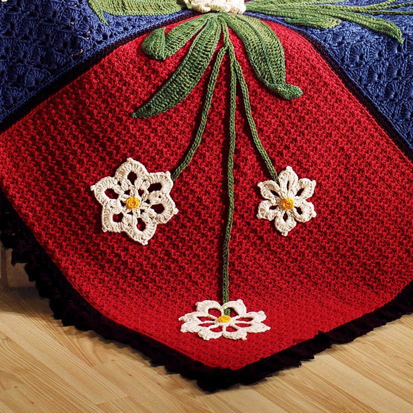 Floral Spray Afghan Pattern - Image 2