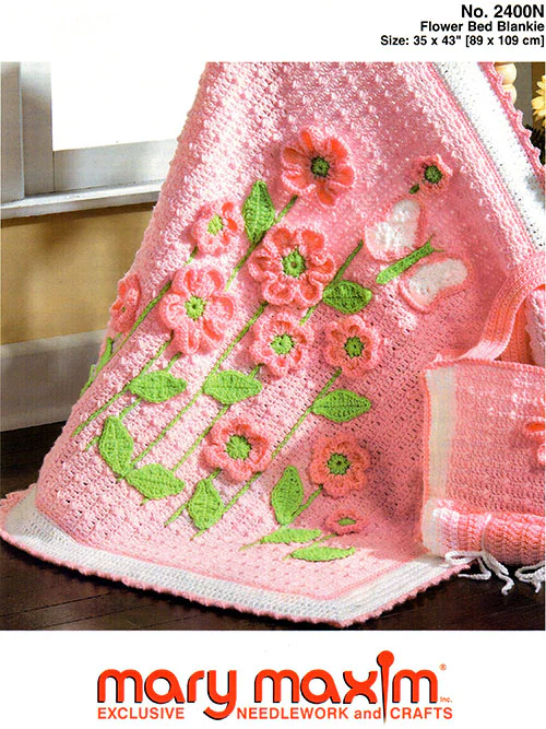 Flower Bed Blankie Pattern - Image 2
