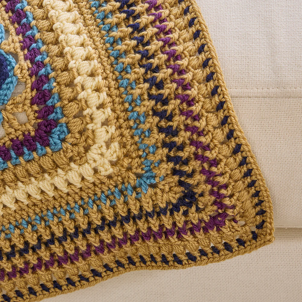 Flower Squares Blanket - Image 5