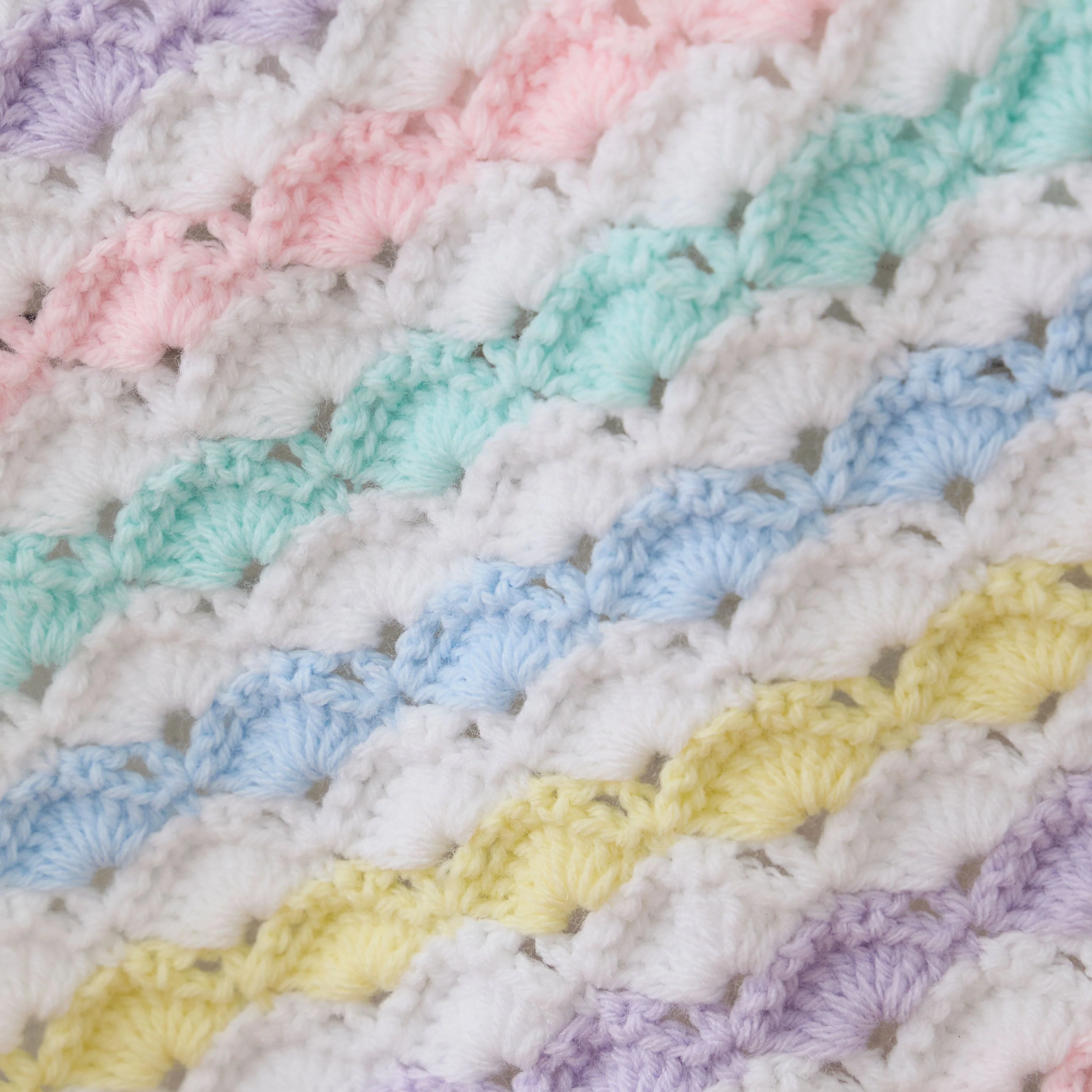 Framed Shells Baby Blanket - Image 5