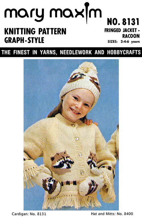 Fringed Raccoon Jacket Pattern - Image 2