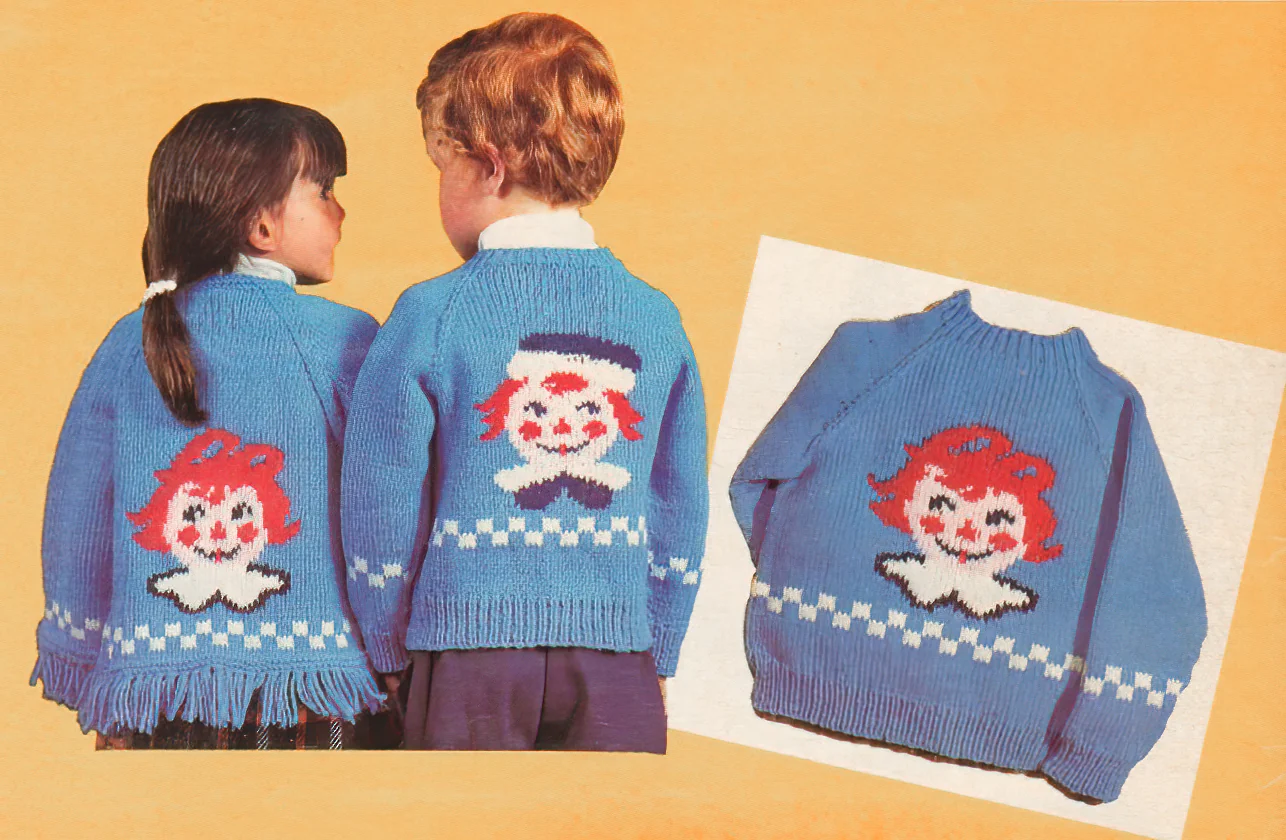 Fringed Jacket - Rag Doll Pattern - Image 2