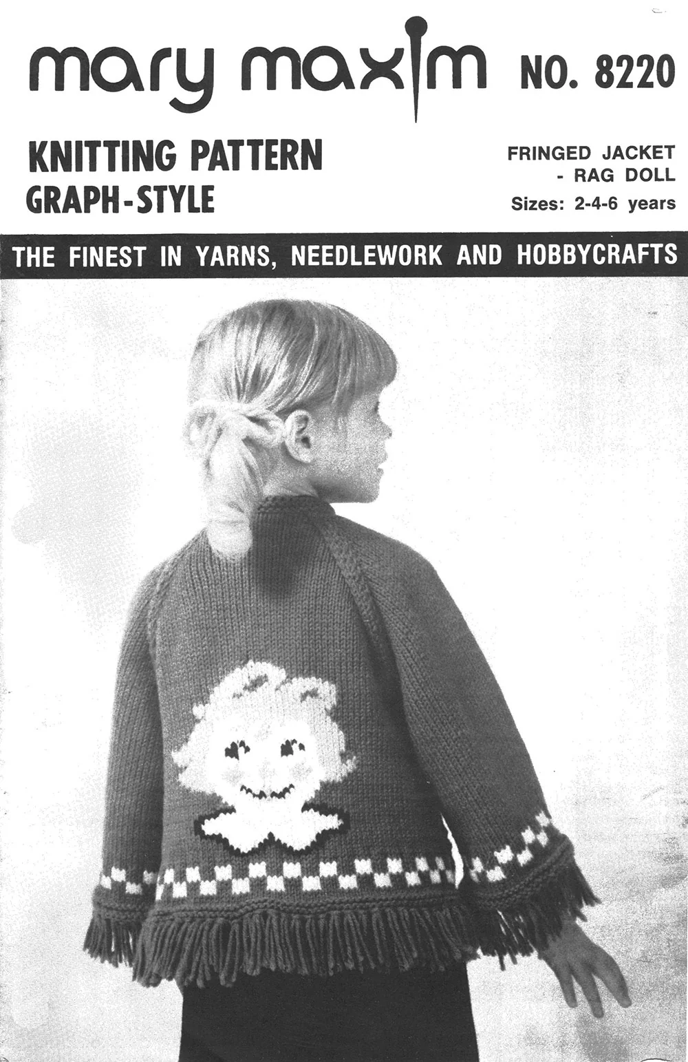 Fringed Jacket - Rag Doll Pattern - Image 3