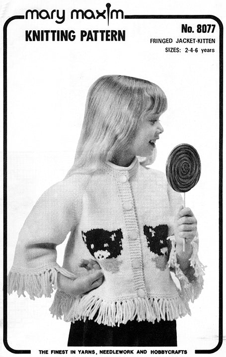 Fringed Kitten Jacket Pattern - Image 4
