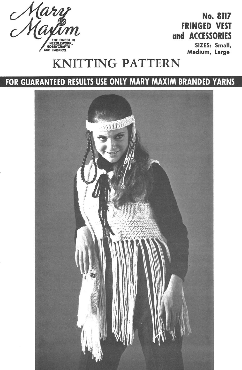 Fringed Vest & Accessories Pattern - Image 2