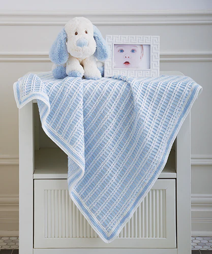 Garter & Slip Stitch Blanket - Image 3