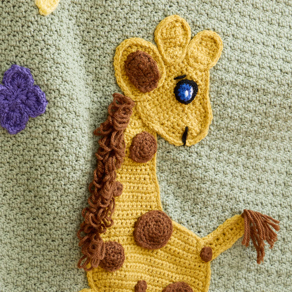 Geoffery Giraffe Baby Blanket - Image 2